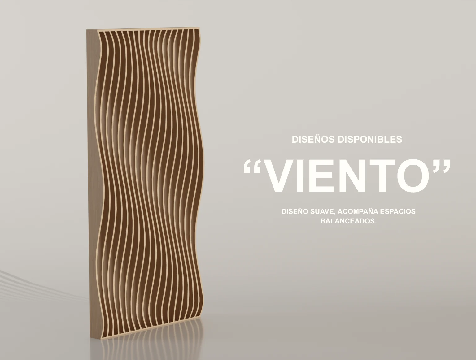 Diseño Viento de la colección Movimientos