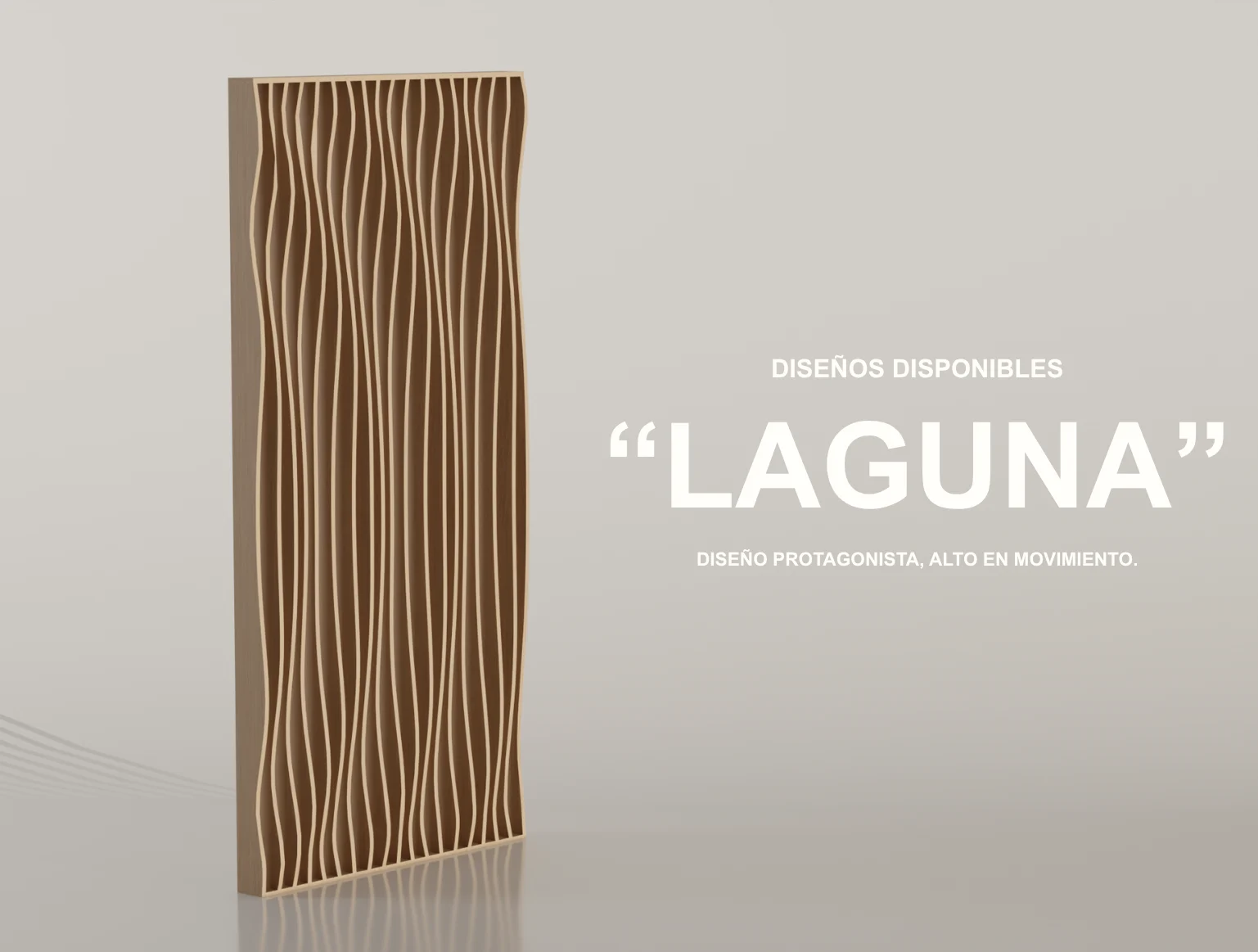 Diseño Laguna de la colección Movimientos